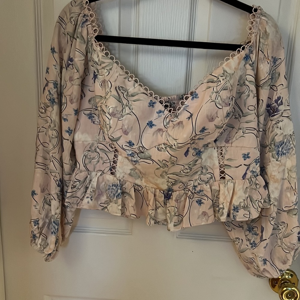 Crop tops linen
